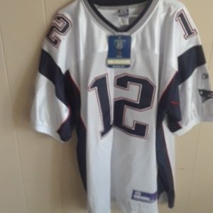 Tom Brady On Field jersey, size 54,